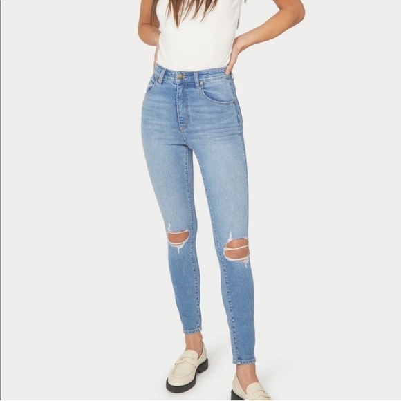 ROLLA'S Eastcoast Ankle High Rise Skinny Jean - Picture 1 of 11